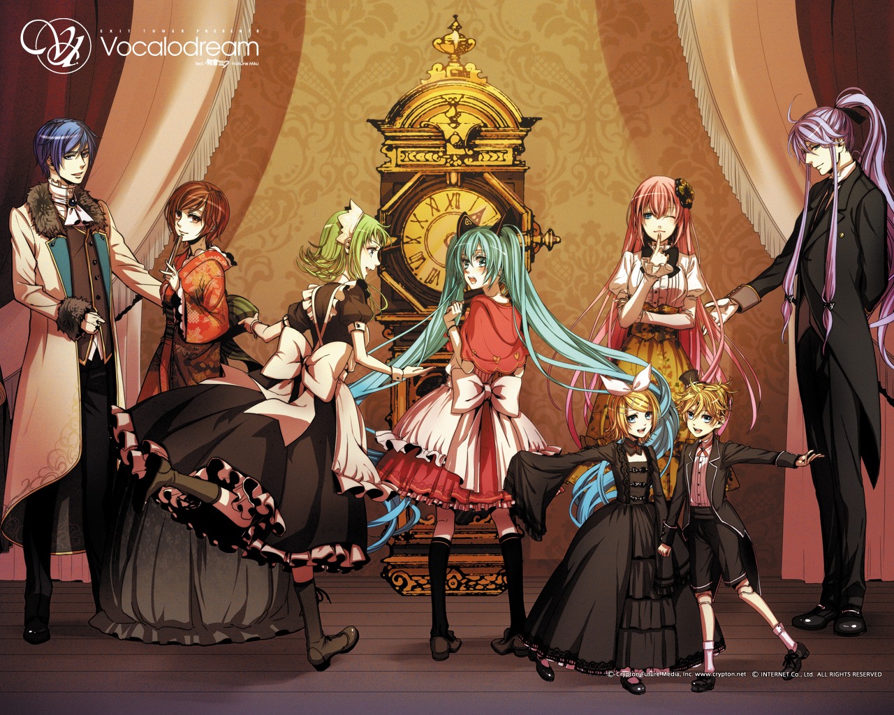 Suzunosuke Vocaloid Gumi Hatsune Miku Kagamine Len Kagamine Rin Kaito ...